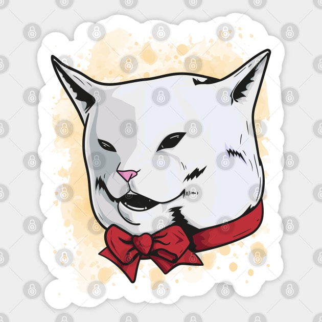 cat meme Sticker by PaperHead